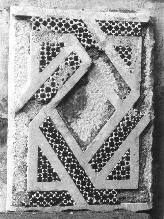 decorazione plastica - ambito romano (sec. XII)