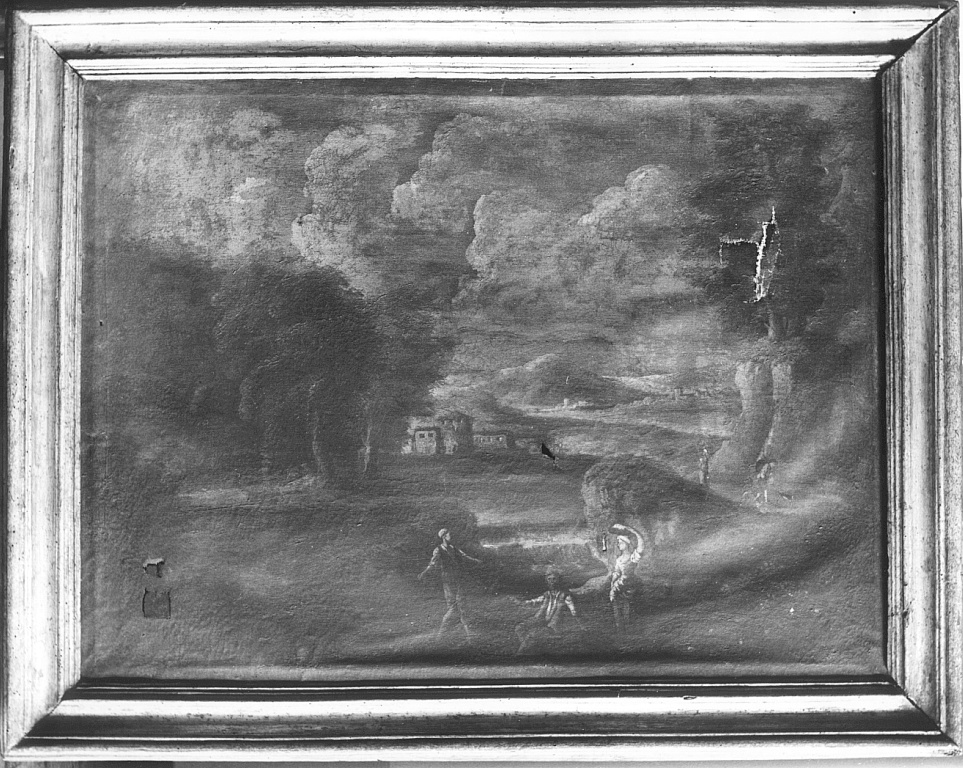 paesaggio (dipinto) - ambito romano (seconda metà sec. XVIII)