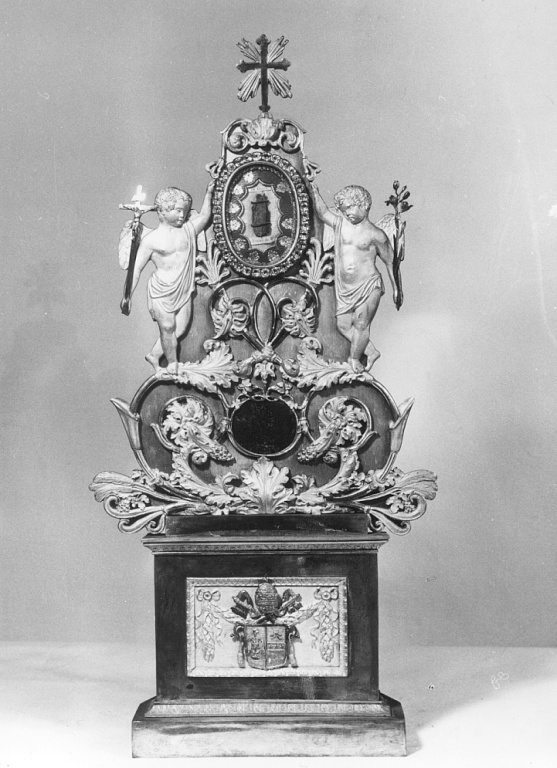 reliquiario - ambito romano (sec. XIX)