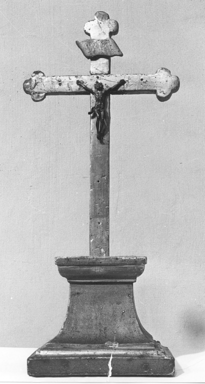 croce processionale - ambito romano (prima metà sec. XIX)