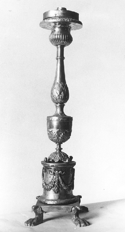 candeliere, serie - ambito romano (prima metà sec. XIX)