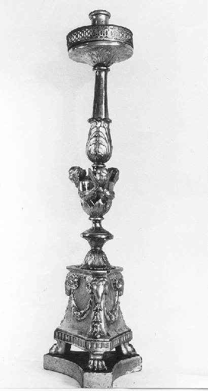 candeliere, serie - ambito romano (prima metà sec. XIX)