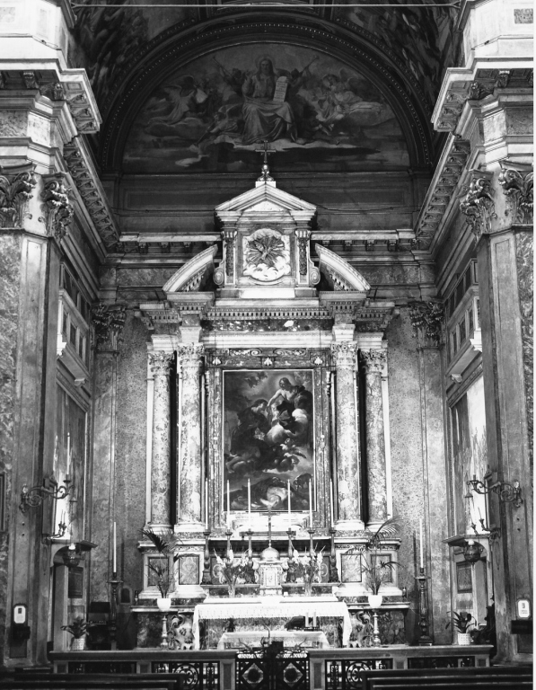 altare maggiore di De Rossi Giovanni Antonio (sec. XVII)