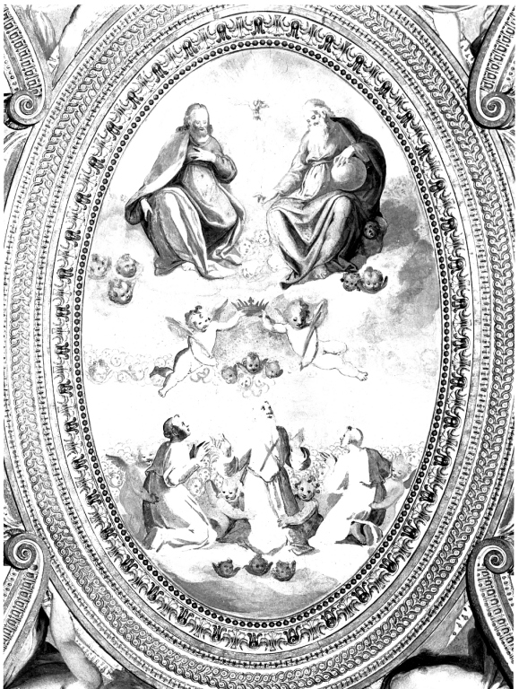 gloria di San Sisto papa (dipinto) di Spranger Bartholomaeus (sec. XVI)