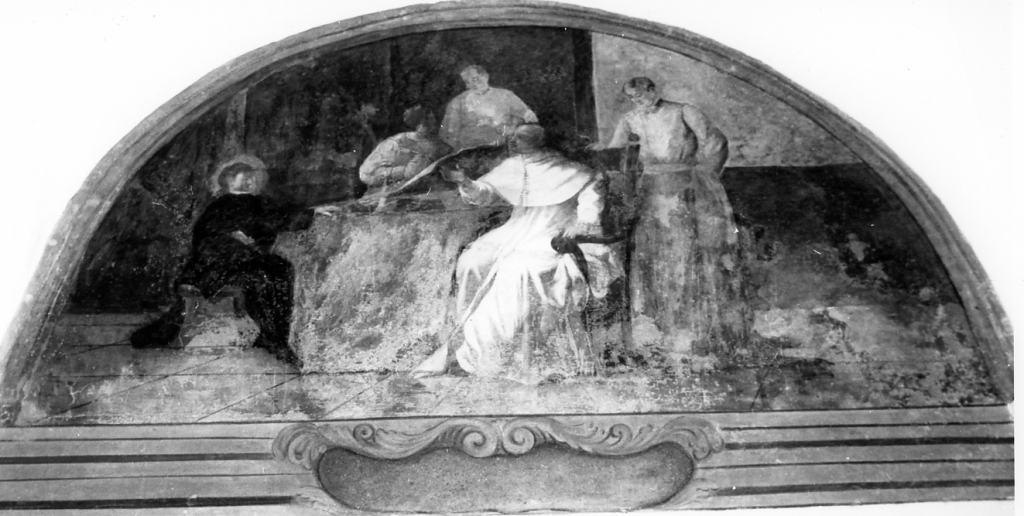 San Domenico inizia gli studi (dipinto) di Casali Andrea (sec. XVIII)