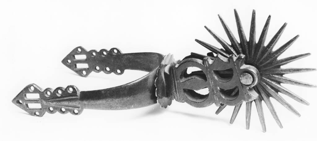 sprone - a rotella - ambito America meridionale (metà sec. XIX)