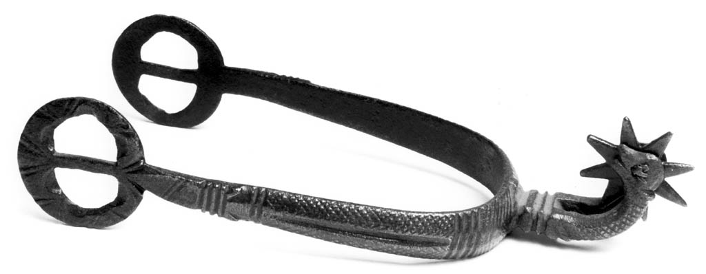 sprone - a rotella - produzione europea (metà sec. XVIII)