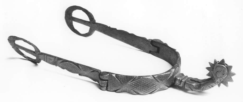 sprone - a rotella - produzione italiana (metà sec. XVIII)