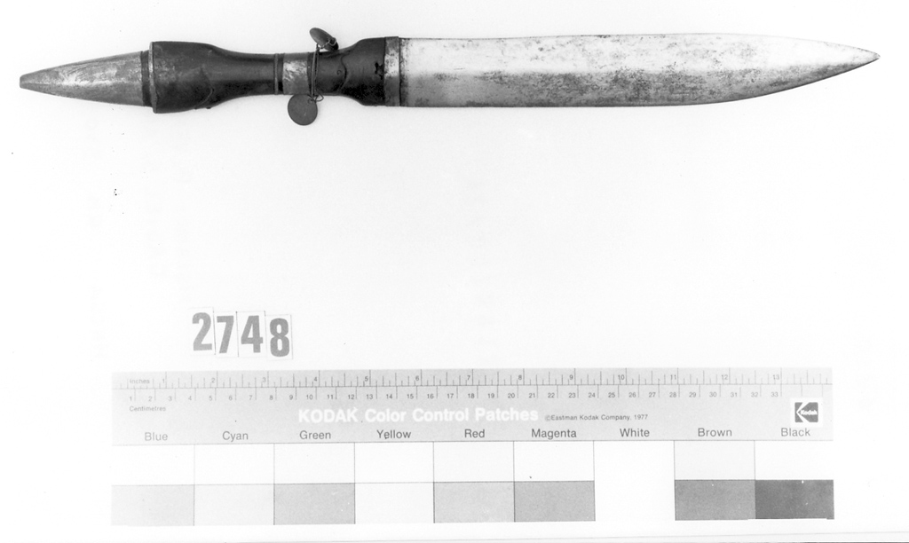 pugnale - produzione africana (sec. XIX)