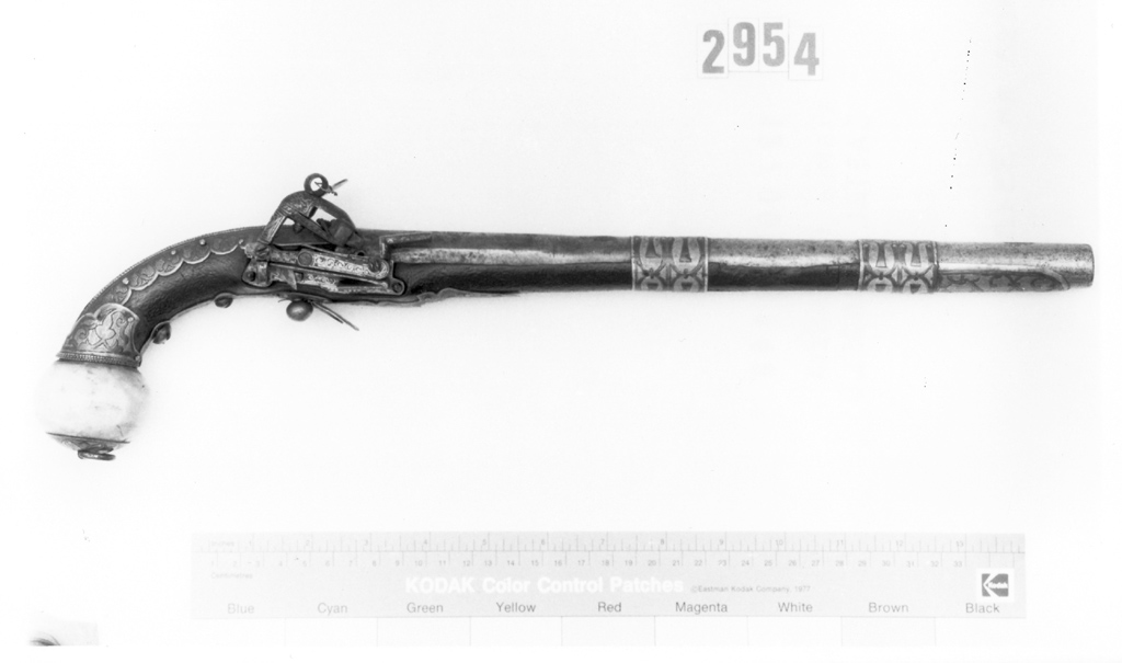 pistola di Pedretti A - produzione caucasica (metà sec. XVIII)