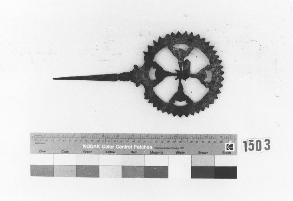 puntale di stendardo - produzione europea (sec. XVII)