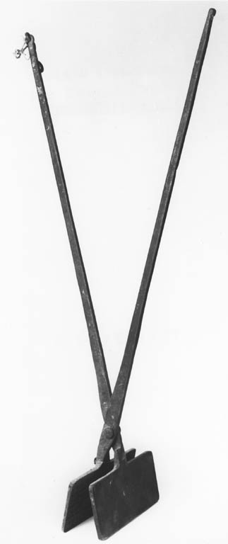 stampo per cialde - ambito europeo (sec. XVIII)