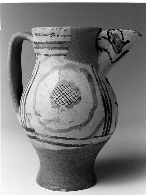 brocca - manifattura orvietana (sec. XVI)