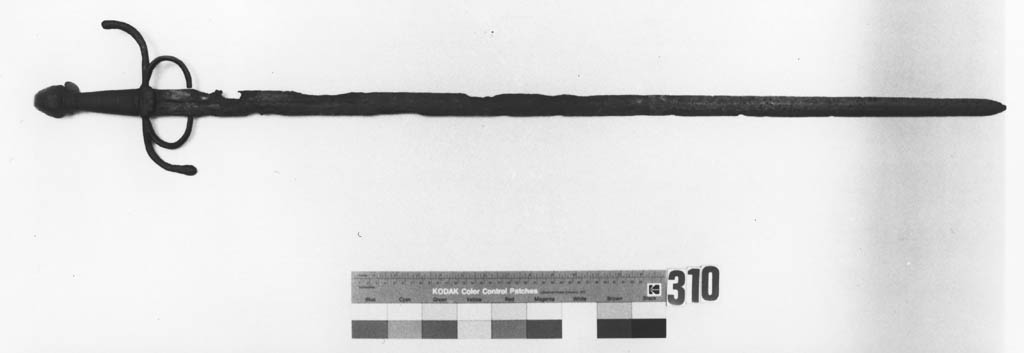 spada - produzione europea (metà sec. XVI)