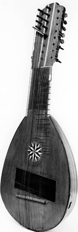 mandolone - ambito italiano (sec. XVIII)