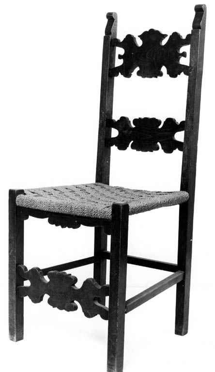 sedia - ambito fiorentino (inizio sec. XX)