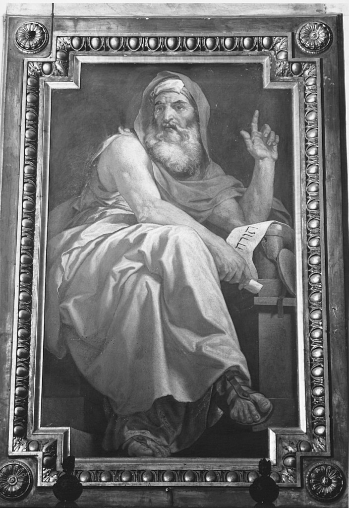 profeta Esdra (dipinto) di Mariani Cesare (sec. XIX)