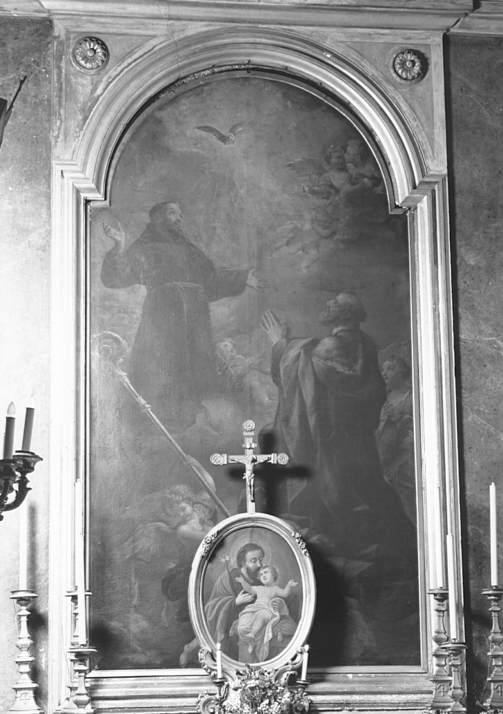 San Francesco d'Assisi appare a San Bonaventura (dipinto) di Costantini Ermenegildo (sec. XVIII)