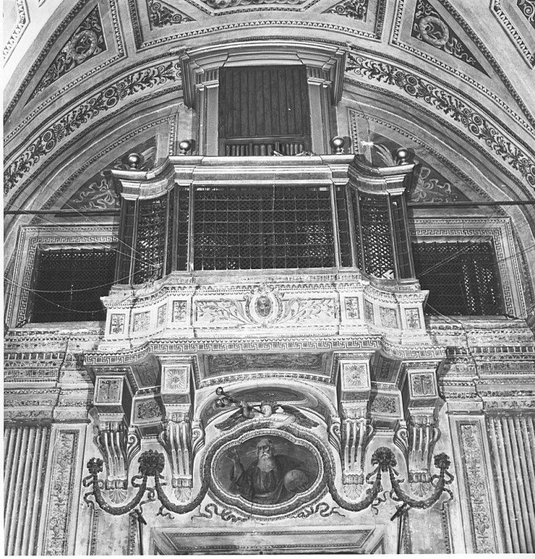 tribuna d'organo di Castelli Francesco detto Borromini (sec. XVII)