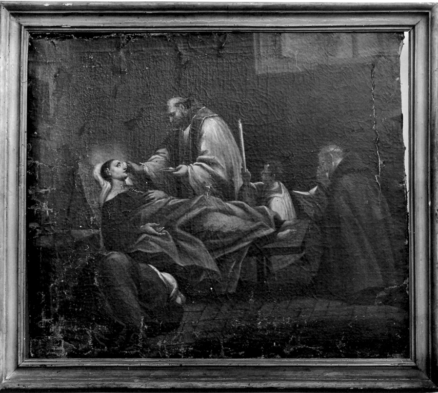morte di Santa Margherita (dipinto) di Benefial Marco (secondo quarto sec. XVIII)
