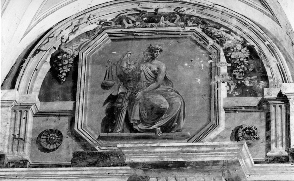Giustizia (dipinto) - ambito romano (ultimo quarto sec. XVIII)