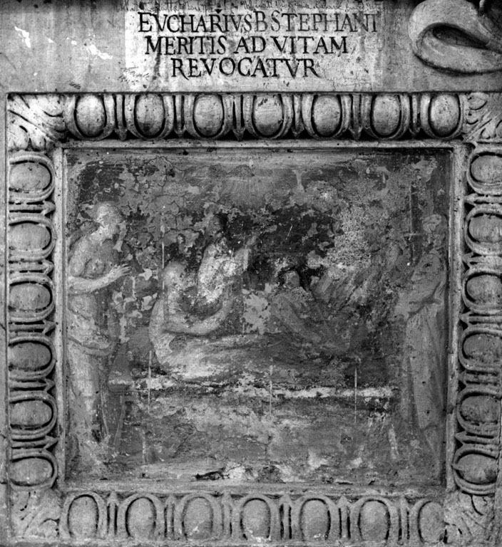 Risurrezione di Eucario (dipinto) di Circignani Niccolò detto Pomarancio (sec. XVI)