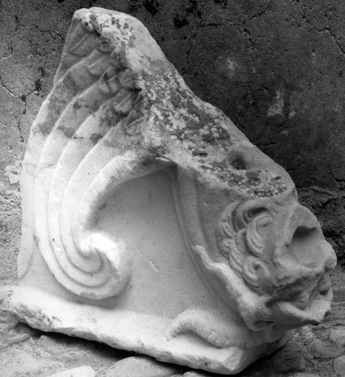 rilievo, frammento - ambito romano (secc. III/ IV)