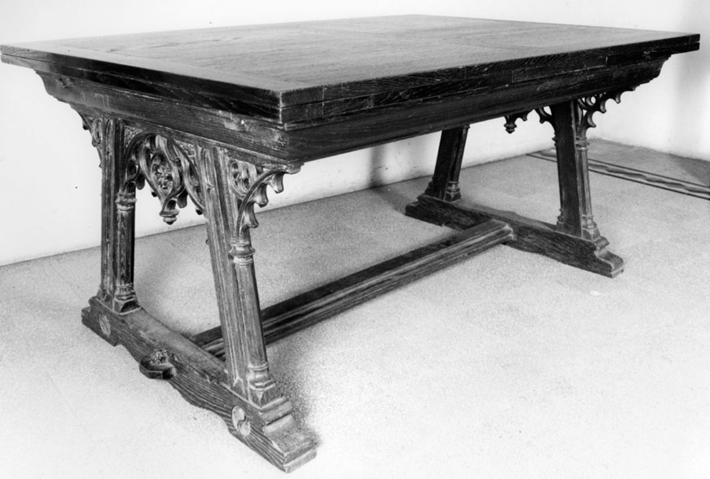 tavolo da centro - bottega tedesca (sec. XIX)