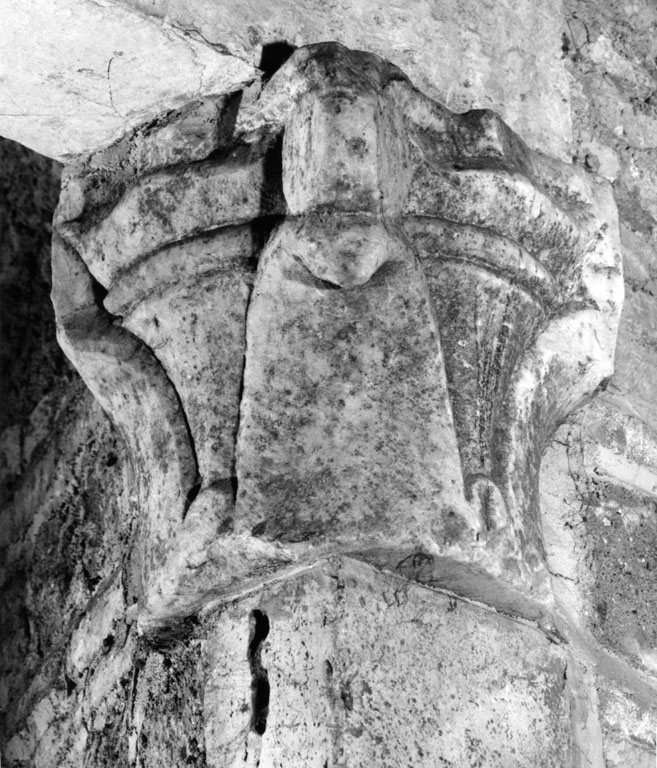 capitello corinzio - bottega laziale (sec. XII)