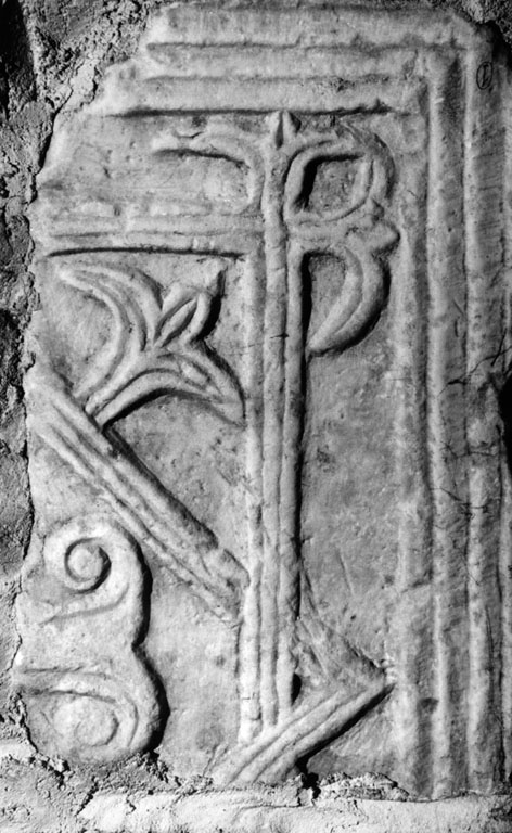 pluteo, frammento - ambito romano (sec. IX)