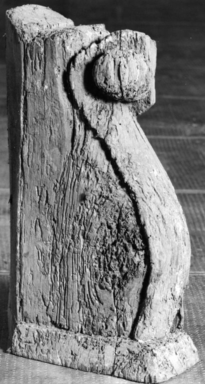 mensola architettonica - bottega romana (sec. XVIII)