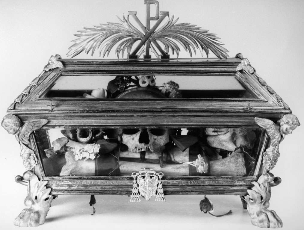 reliquiario - bottega romana (sec. XIX)