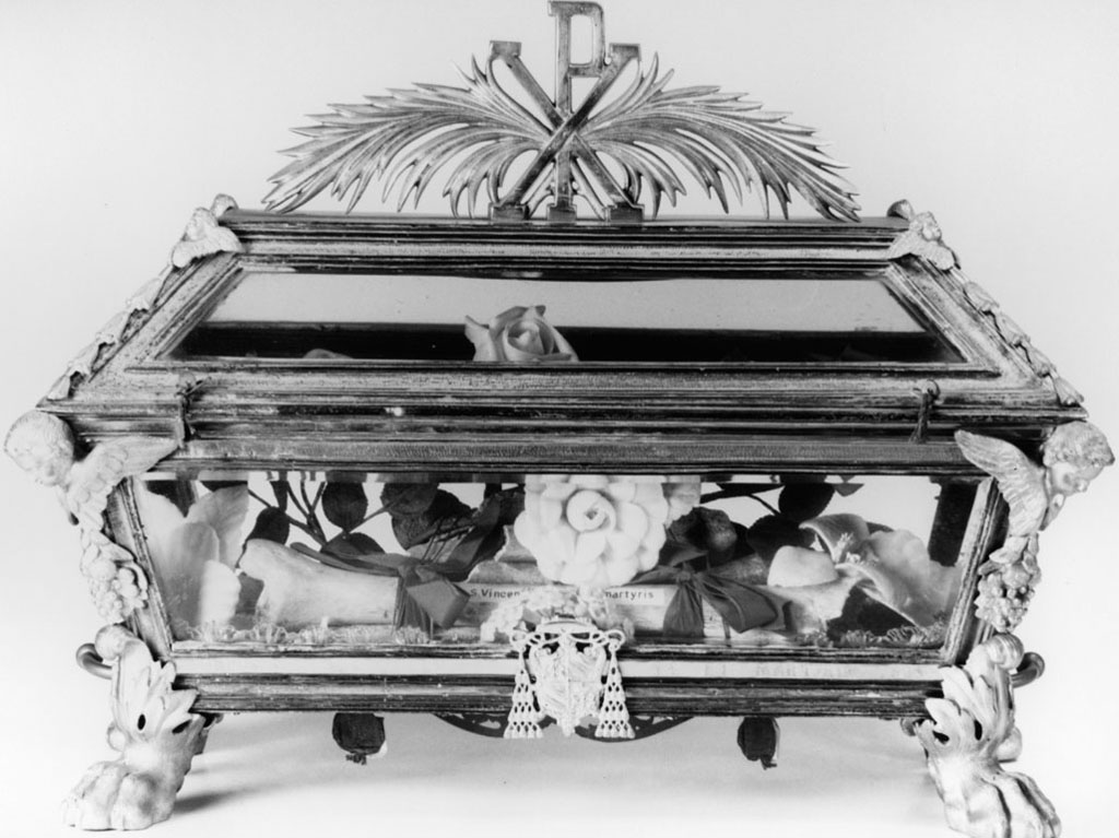 reliquiario - bottega romana (sec. XIX)