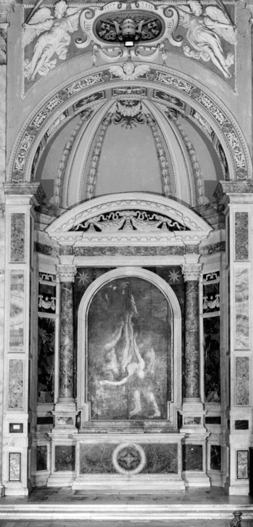 decorazione plastico-pittorica di Della Porta Giacomo (bottega) (secc. XVI/ XVII, sec. XX)