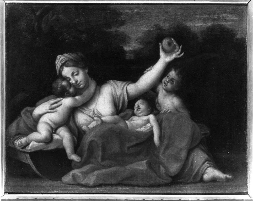 Carità (dipinto) di Cignani Carlo (seconda metà sec. XVII)