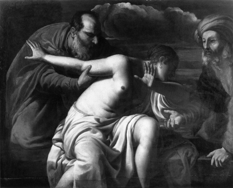 Susanna e i vecchi (dipinto) - ambito bolognese (prima metà sec. XVII)