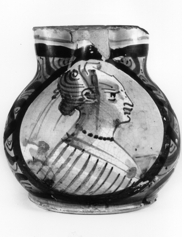 boccale - bottega di Montelupo (sec. XVI)