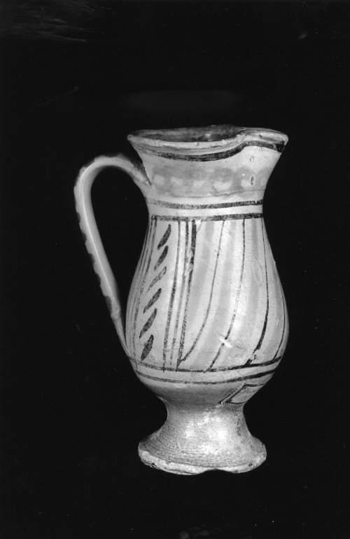 boccale - bottega faentina (sec. XVI)