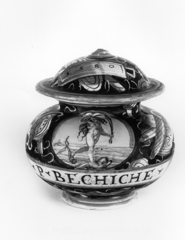 vaso - manifattura di Casteldurante (sec. XVI)