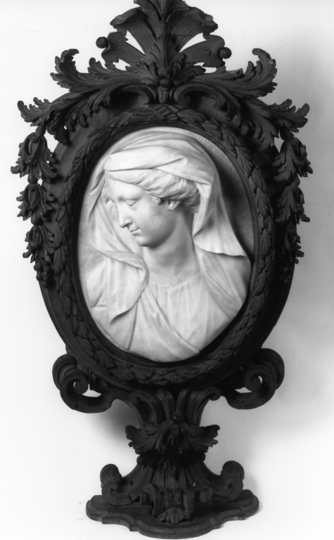 Madonna annunciata (rilievo) - ambito romano (sec. XVII)