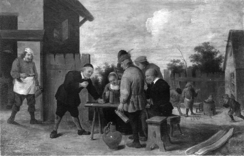 osteria (dipinto) di Teniers David II il Giovane (sec. XVII)