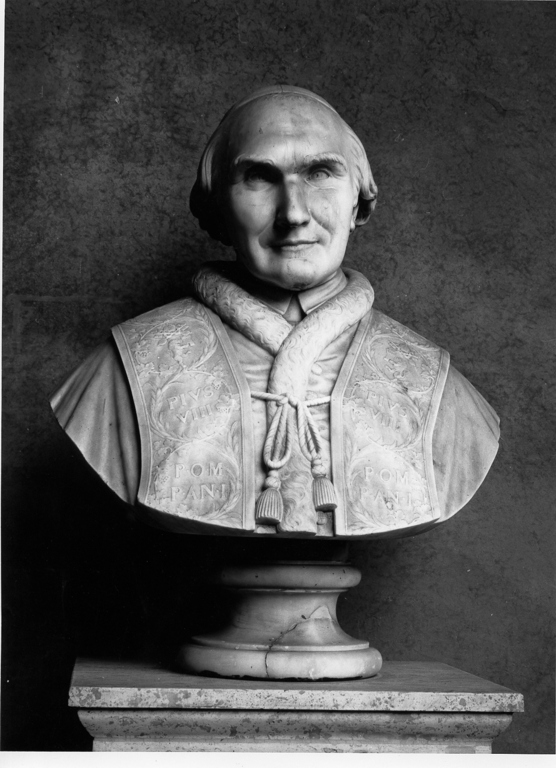 busto ritratto di papa Pio VIII (scultura, opera isolata) - ambito romano (sec. XIX)