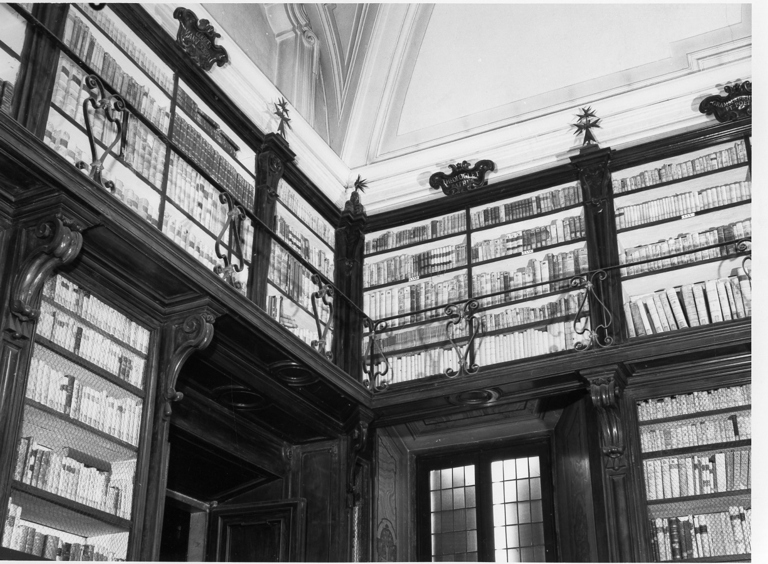 libreria, insieme di Moscati Giuseppe (attribuito) (prima metà sec. XVIII)