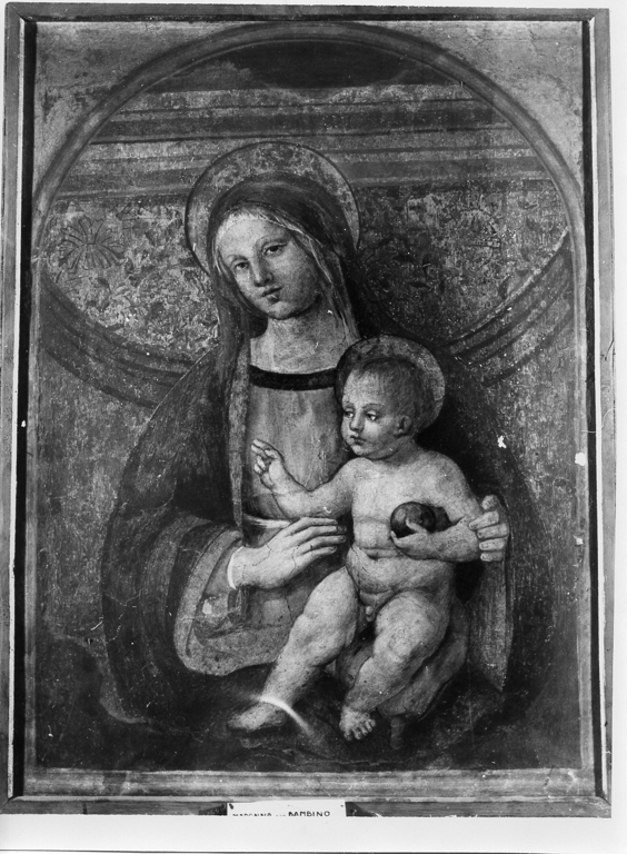 Madonna con Bambino (dipinto, opera isolata) - ambito toscano (seconda metà sec. XV)