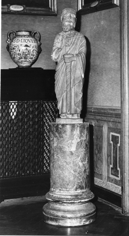 colonna, frammento - ambito romano (sec. I)