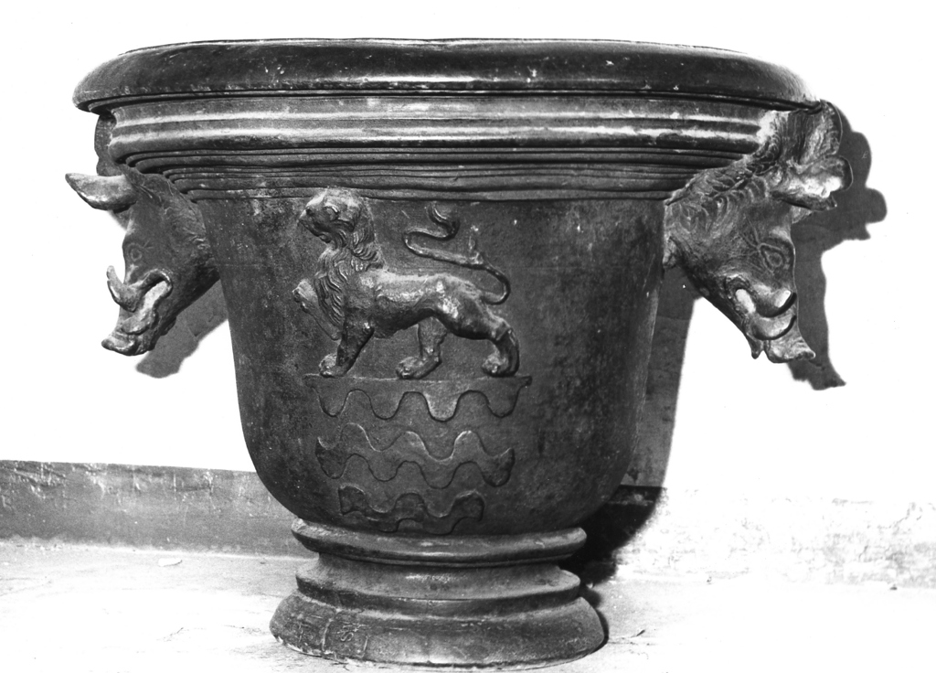 mortaio, opera isolata - ambito italiano (sec. XVI)