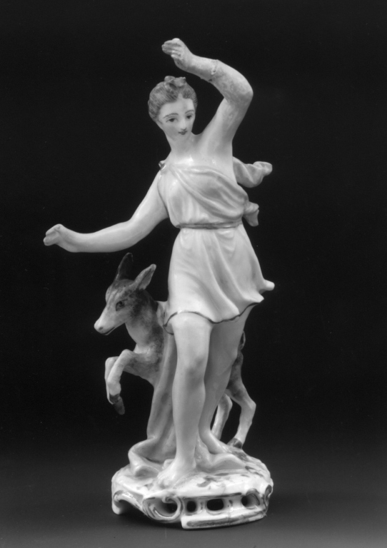 Diana (statuetta) - manifattura di Saint-Maurice (seconda metà sec. XIX)