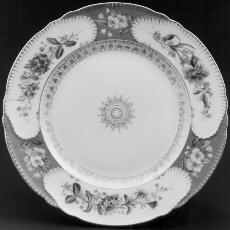 piatto - manifattura di San Pietroburgo (sec. XIX)