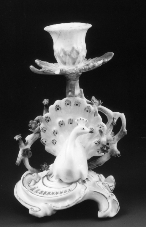 candeliere - manifattura di Herend (sec. XIX)