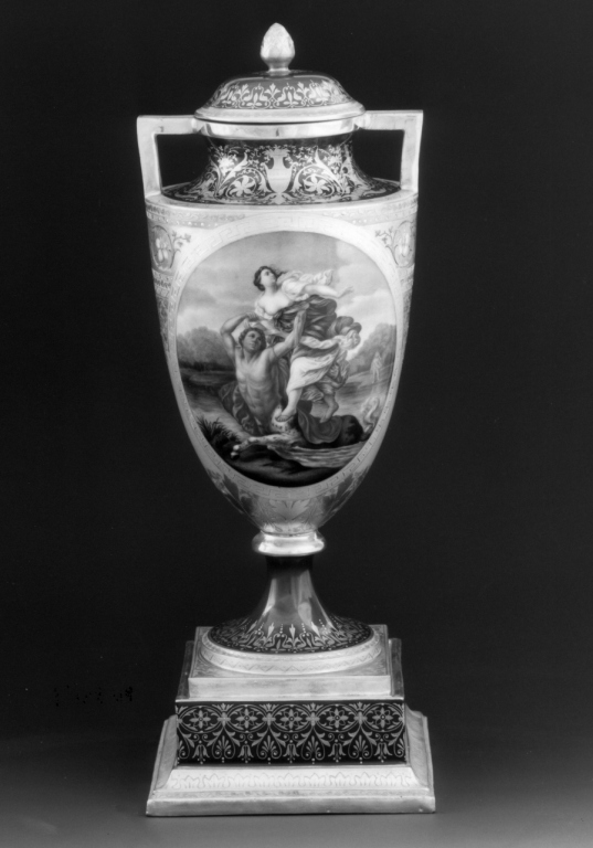 vaso - manifattura imperiale di Vienna (primo quarto sec. XIX)